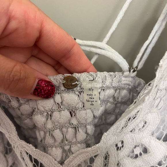 Free People size small grey lace bralette - Picture 4 of 4
